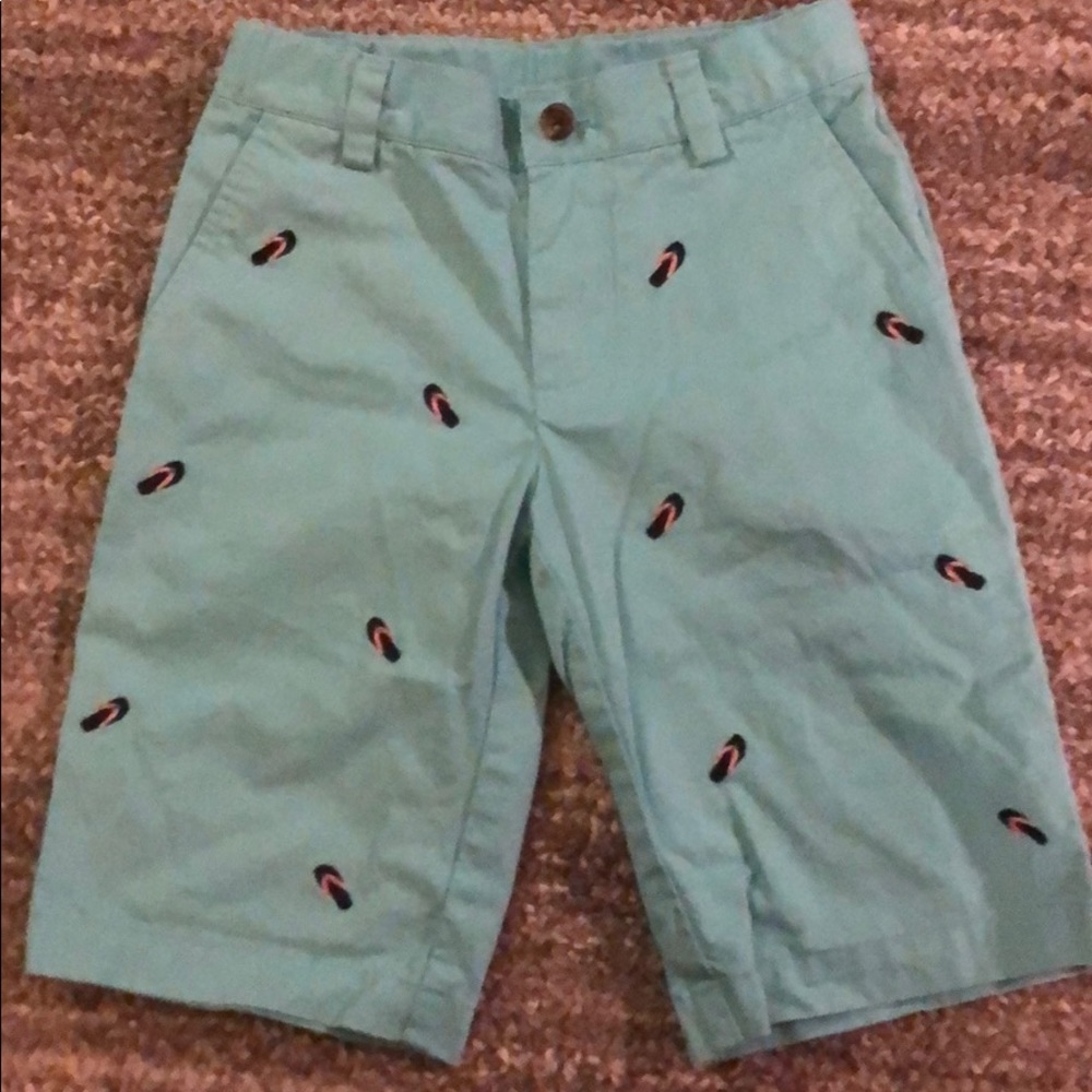 Brooks Brothers blue sandal print shorts - Boys 6